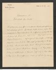Nachlass Franz Steindachner, Brief von Otto Staudinger an Franz Steindachner (21.12.1882), Inv.Nr. 504.04, Seite 1
